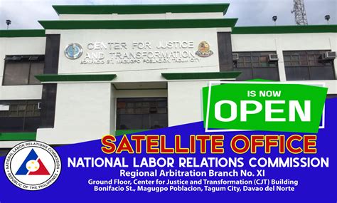nlrc davao|NLRC RAB XI's Tagum Satellite .